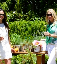 Garden to Glass Event at Jordana Brewster’s Mandeville Home | Teryl Designs Landscaping