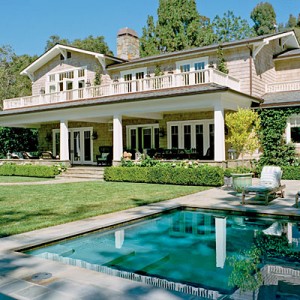 Pacific Palisades home beautifully landscaped